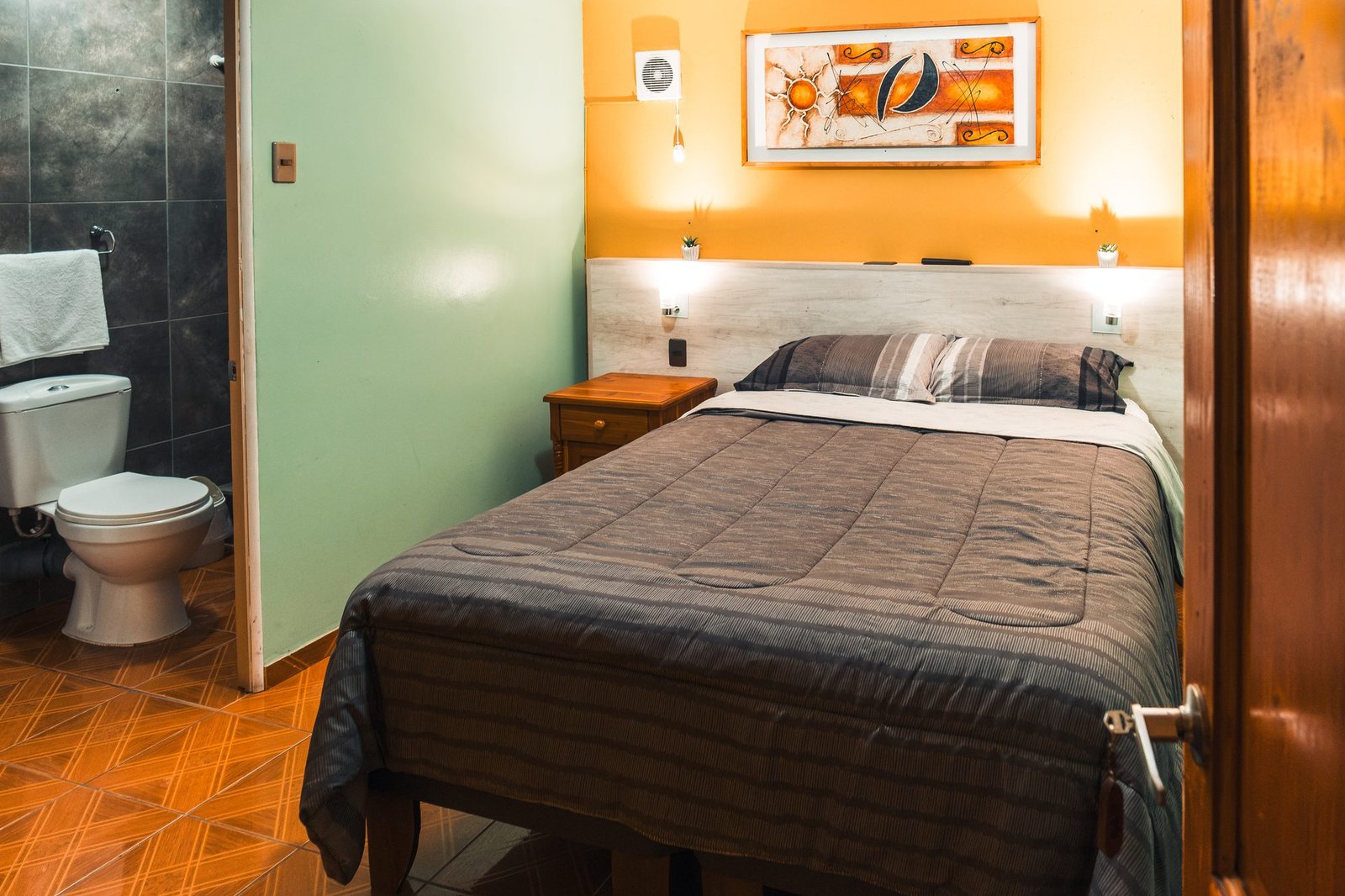 Interior de la habitación de Hostal Di Giorgio